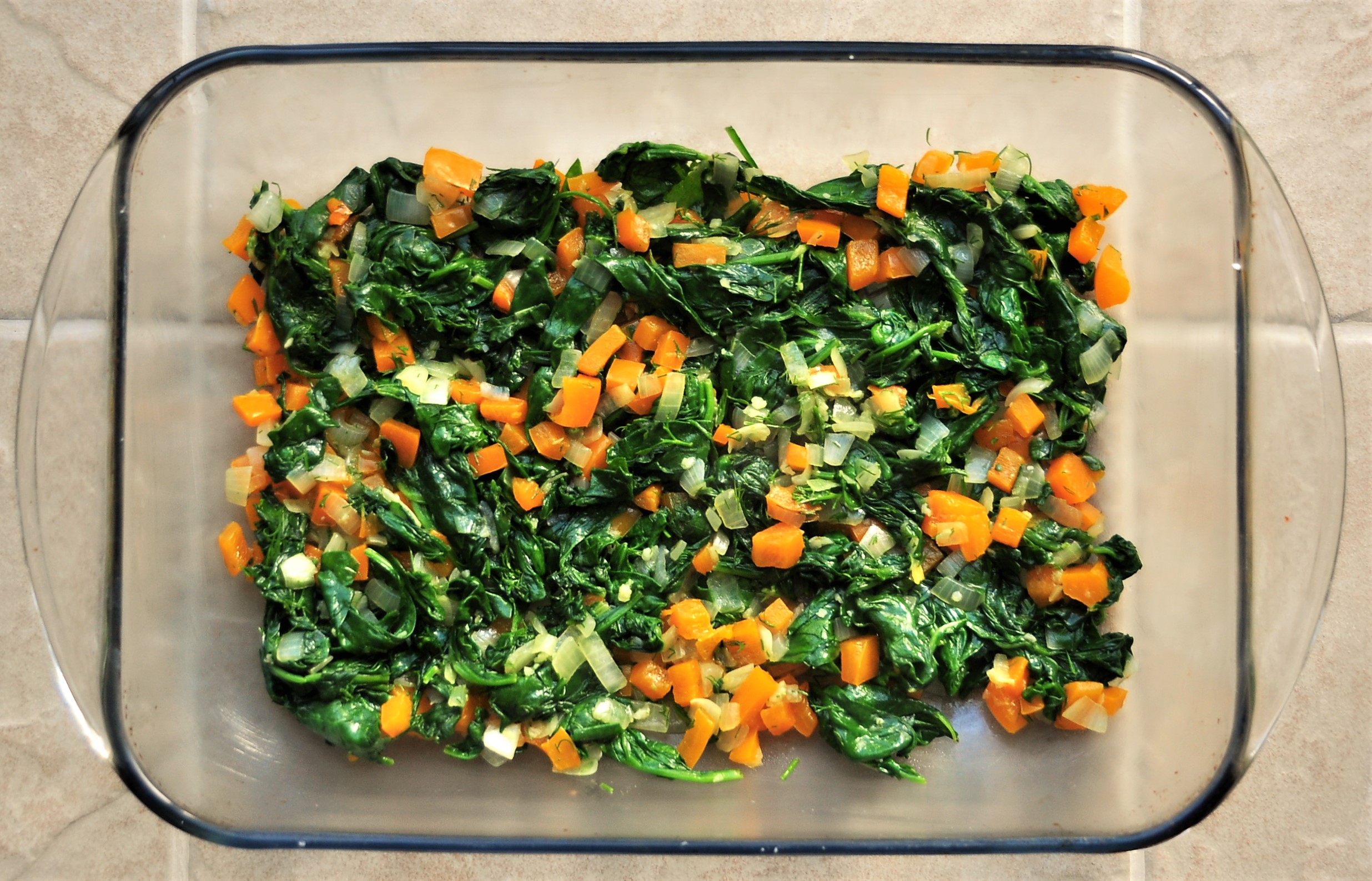 Spinach and Feta Egg Bake Tangled Up In Food